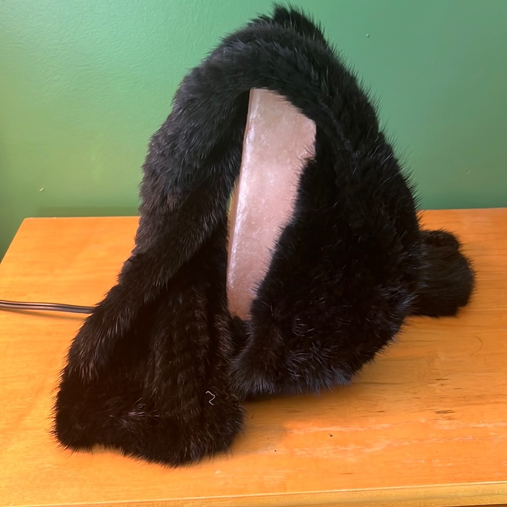 Mink scarf